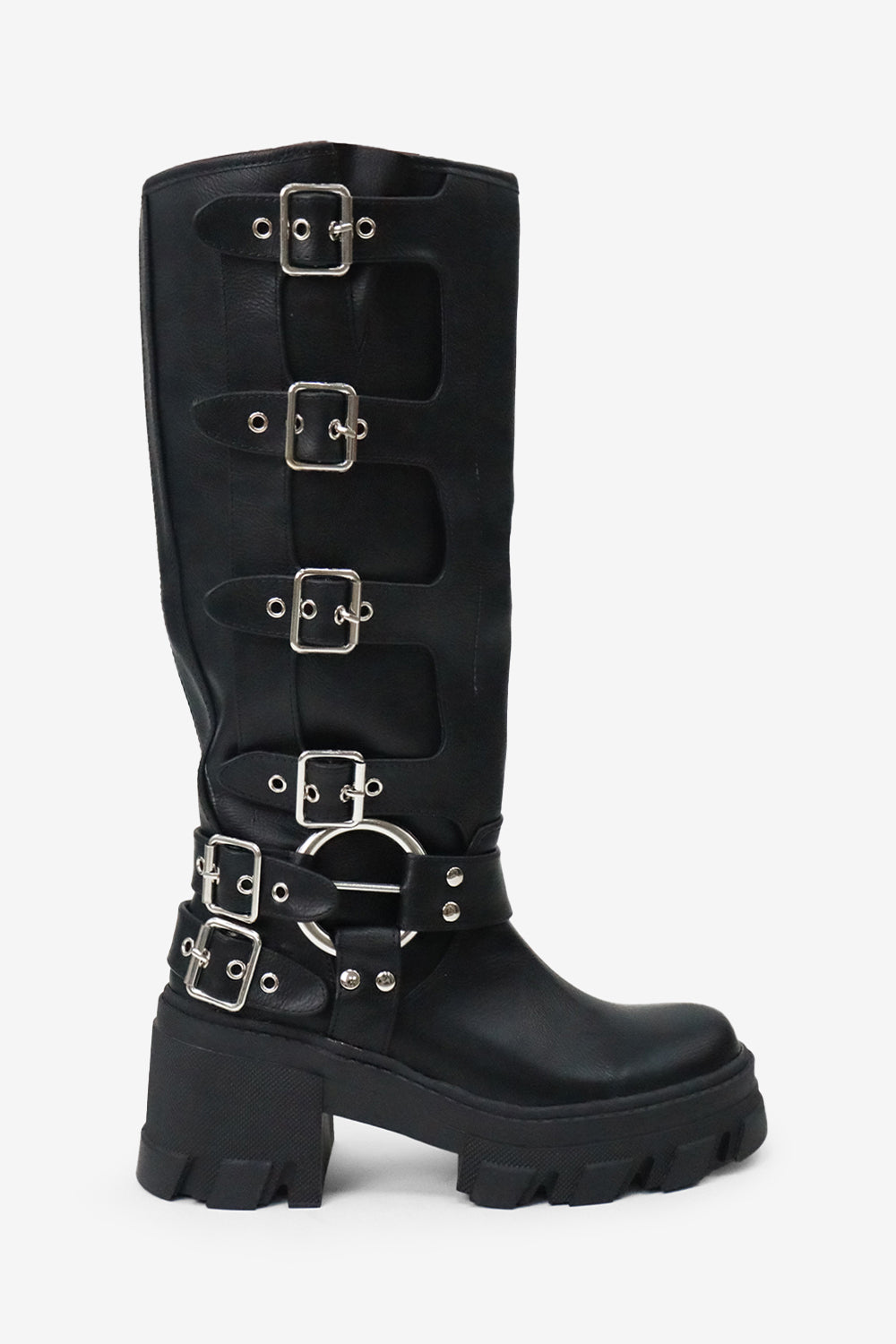 womens buckle boots
